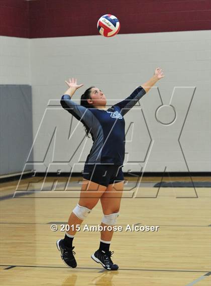 Thumbnail 2 in Cypress Woods vs. Tomball Memorial (NIKE Volleyball Classic) photogallery.