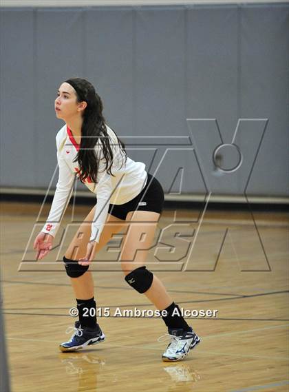 Thumbnail 1 in Cypress Woods vs. Tomball Memorial (NIKE Volleyball Classic) photogallery.