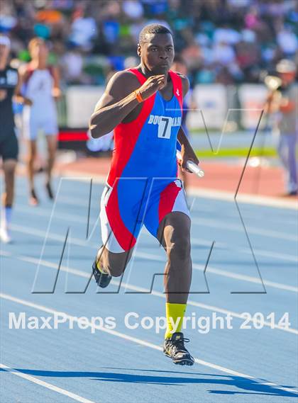 Thumbnail 2 in CIF State Track & Field Championships (Boys 4x100 Meter Relay Prelims) photogallery.