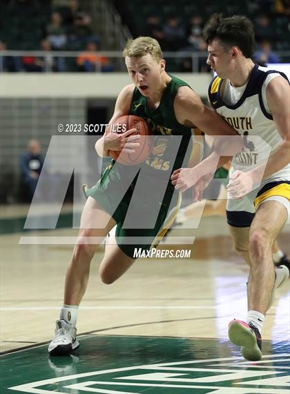 Thumbnail 3 in North Adams vs. South Point (OHSAA D3 Regional Semifinal) photogallery.