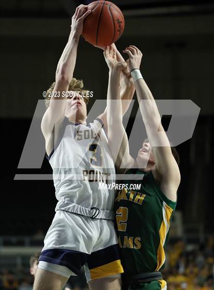 Thumbnail 2 in North Adams vs. South Point (OHSAA D3 Regional Semifinal) photogallery.