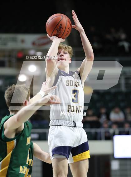 Thumbnail 3 in North Adams vs. South Point (OHSAA D3 Regional Semifinal) photogallery.