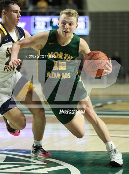 Thumbnail 2 in North Adams vs. South Point (OHSAA D3 Regional Semifinal) photogallery.