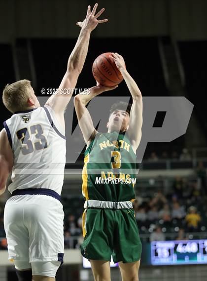 Thumbnail 1 in North Adams vs. South Point (OHSAA D3 Regional Semifinal) photogallery.