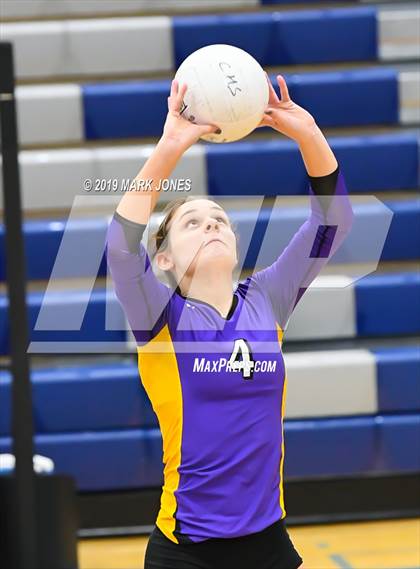 Thumbnail 1 in Sunrise Mountain vs. Centennial (Final - PUSD Girls Volleyball Tournament) photogallery.