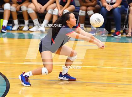 Thumbnail 2 in Sunrise Mountain vs. Centennial (Final - PUSD Girls Volleyball Tournament) photogallery.
