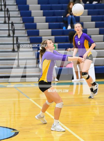 Thumbnail 3 in Sunrise Mountain vs. Centennial (Final - PUSD Girls Volleyball Tournament) photogallery.