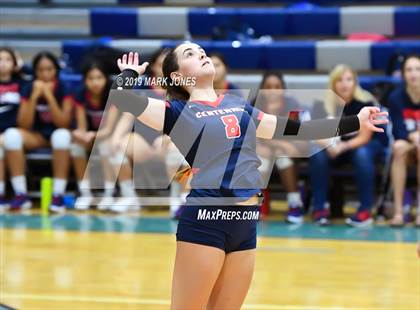 Thumbnail 2 in Sunrise Mountain vs. Centennial (Final - PUSD Girls Volleyball Tournament) photogallery.