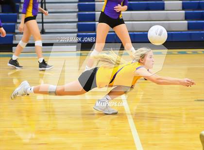 Thumbnail 3 in Sunrise Mountain vs. Centennial (Final - PUSD Girls Volleyball Tournament) photogallery.