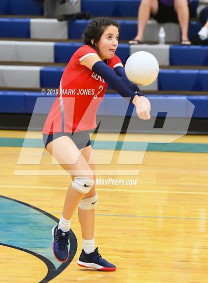 Thumbnail 3 in Sunrise Mountain vs. Centennial (Final - PUSD Girls Volleyball Tournament) photogallery.