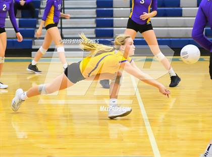 Thumbnail 1 in Sunrise Mountain vs. Centennial (Final - PUSD Girls Volleyball Tournament) photogallery.