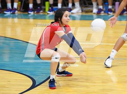 Thumbnail 2 in Sunrise Mountain vs. Centennial (Final - PUSD Girls Volleyball Tournament) photogallery.