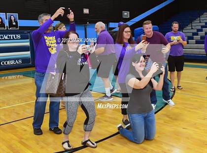 Thumbnail 2 in Sunrise Mountain vs. Centennial (Final - PUSD Girls Volleyball Tournament) photogallery.