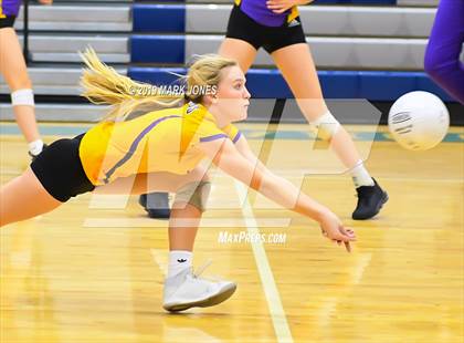 Thumbnail 3 in Sunrise Mountain vs. Centennial (Final - PUSD Girls Volleyball Tournament) photogallery.