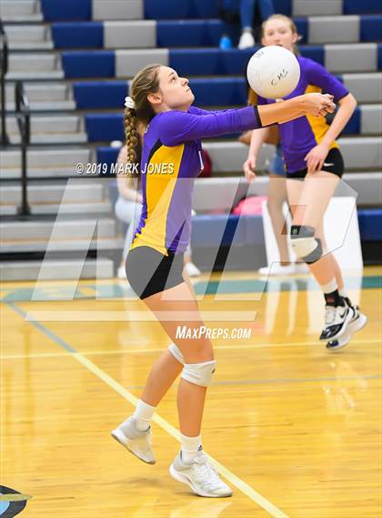 Thumbnail 1 in Sunrise Mountain vs. Centennial (Final - PUSD Girls Volleyball Tournament) photogallery.