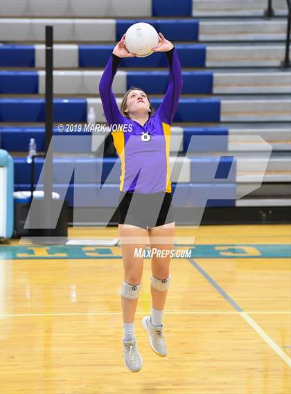 Thumbnail 1 in Sunrise Mountain vs. Centennial (Final - PUSD Girls Volleyball Tournament) photogallery.