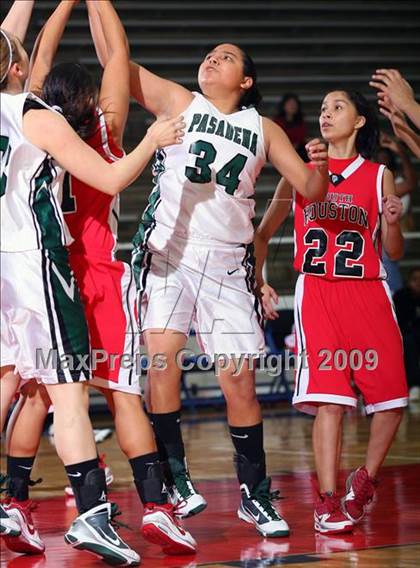 Thumbnail 2 in Pasadena vs Pasadena South Houston (McDonalds Texas Invitational) photogallery.