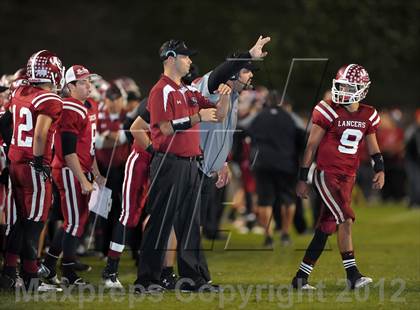 Thumbnail 2 in La Serna vs. Downey (CIF SS Southeast Division Final) photogallery.