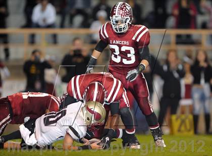 Thumbnail 2 in La Serna vs. Downey (CIF SS Southeast Division Final) photogallery.