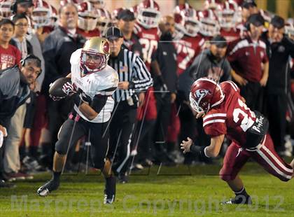 Thumbnail 1 in La Serna vs. Downey (CIF SS Southeast Division Final) photogallery.