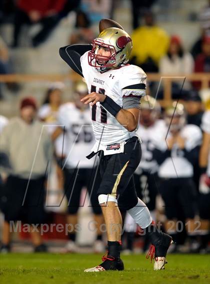 Thumbnail 1 in La Serna vs. Downey (CIF SS Southeast Division Final) photogallery.