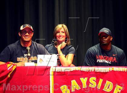 Thumbnail 1 in Quin Blanding (National Signing Day Ceremony)  photogallery.