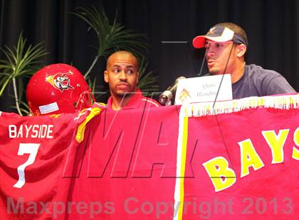 Thumbnail 1 in Quin Blanding (National Signing Day Ceremony)  photogallery.