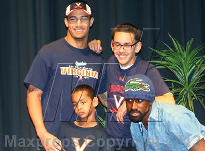 Thumbnail 1 in Quin Blanding (National Signing Day Ceremony)  photogallery.