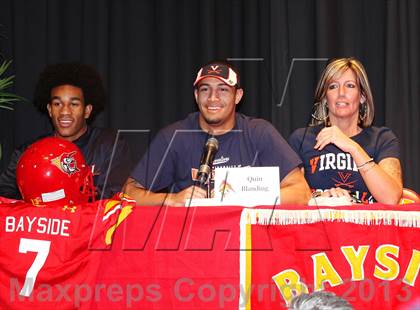 Thumbnail 2 in Quin Blanding (National Signing Day Ceremony)  photogallery.