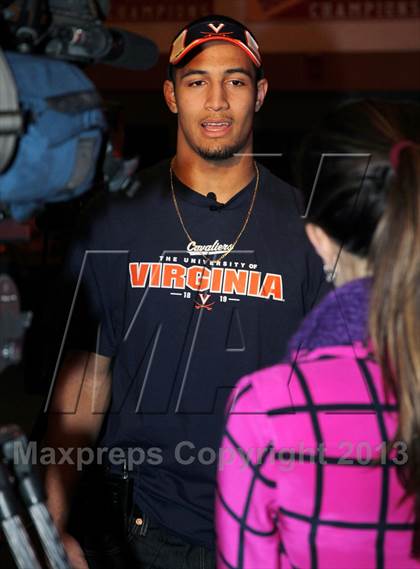 Thumbnail 2 in Quin Blanding (National Signing Day Ceremony)  photogallery.