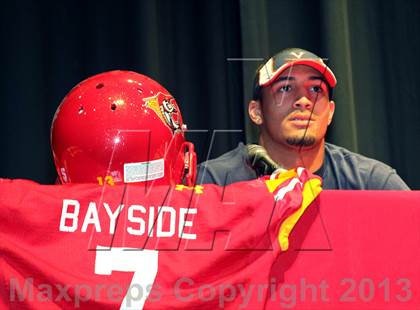 Thumbnail 2 in Quin Blanding (National Signing Day Ceremony)  photogallery.