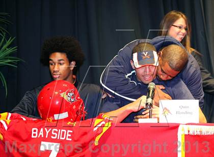 Thumbnail 3 in Quin Blanding (National Signing Day Ceremony)  photogallery.