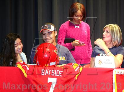 Thumbnail 2 in Quin Blanding (National Signing Day Ceremony)  photogallery.