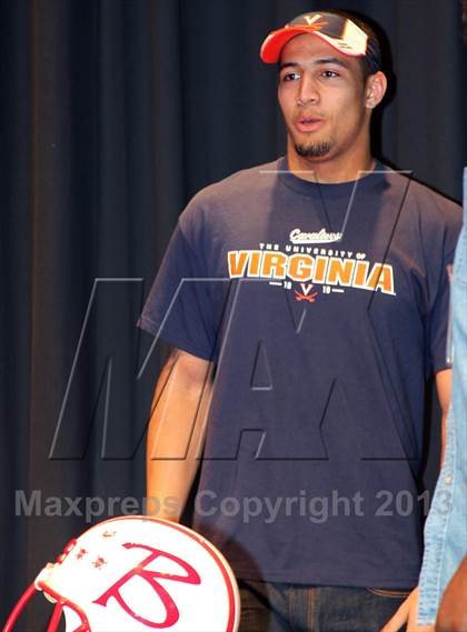 Thumbnail 3 in Quin Blanding (National Signing Day Ceremony)  photogallery.