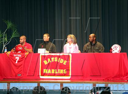Thumbnail 1 in Quin Blanding (National Signing Day Ceremony)  photogallery.