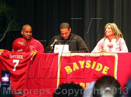 Thumbnail 1 in Quin Blanding (National Signing Day Ceremony)  photogallery.