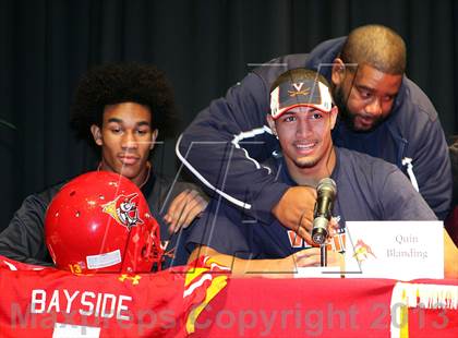 Thumbnail 1 in Quin Blanding (National Signing Day Ceremony)  photogallery.