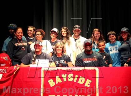 Thumbnail 2 in Quin Blanding (National Signing Day Ceremony)  photogallery.