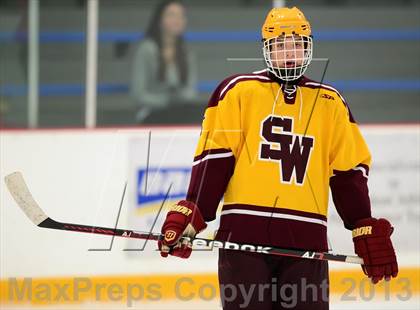 Thumbnail 3 in South Windsor vs. West Haven (West Haven Christmas Tournament) photogallery.