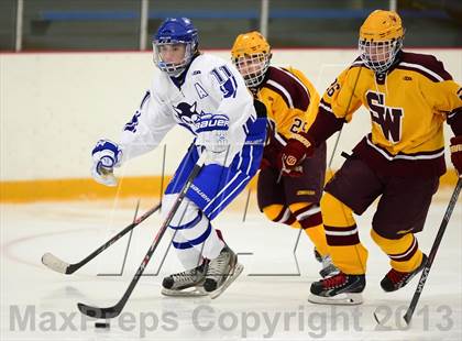 Thumbnail 2 in South Windsor vs. West Haven (West Haven Christmas Tournament) photogallery.