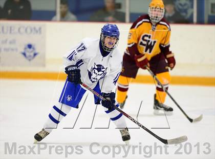 Thumbnail 2 in South Windsor vs. West Haven (West Haven Christmas Tournament) photogallery.