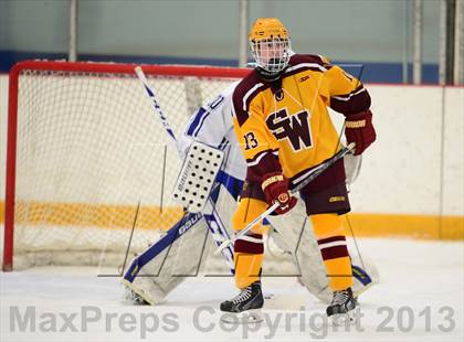 Thumbnail 2 in South Windsor vs. West Haven (West Haven Christmas Tournament) photogallery.