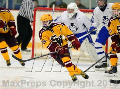 Thumbnail 1 in South Windsor vs. West Haven (West Haven Christmas Tournament) photogallery.