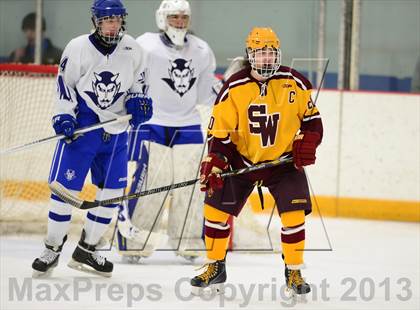 Thumbnail 2 in South Windsor vs. West Haven (West Haven Christmas Tournament) photogallery.