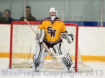 Thumbnail 1 in South Windsor vs. West Haven (West Haven Christmas Tournament) photogallery.
