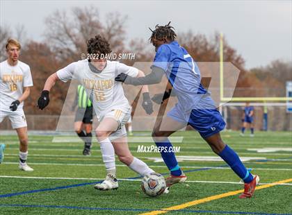 Thumbnail 2 in Kickapoo vs. Rockhurst (MSHSAA Class 4 Quarterfinal) photogallery.