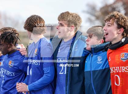 Thumbnail 1 in Kickapoo vs. Rockhurst (MSHSAA Class 4 Quarterfinal) photogallery.