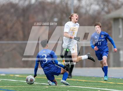 Thumbnail 1 in Kickapoo vs. Rockhurst (MSHSAA Class 4 Quarterfinal) photogallery.
