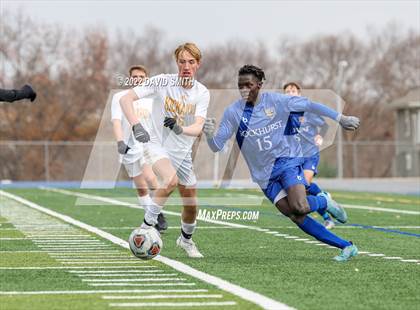 Thumbnail 1 in Kickapoo vs. Rockhurst (MSHSAA Class 4 Quarterfinal) photogallery.