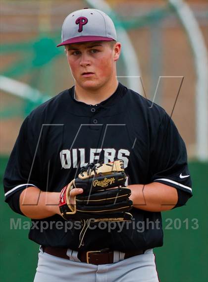 Thumbnail 3 in Pearland @ Fort Bend Dulles (Alvin Yellowjacket Tournament) photogallery.